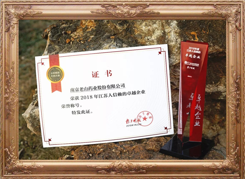 揚子晚報“2018年江蘇人信賴(lài)的卓越企業(yè)”